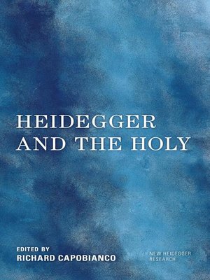 cover image of Heidegger and the Holy